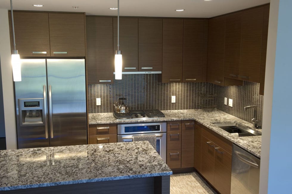 Countertop, Room, Property, Cabinetry, Kitchen, Furniture, Tile, Interior design, Lighting, Building, Countertop, Room, Property, Cabinetry, Kitchen, Furniture, Tile, Interior design, Lighting, Building,