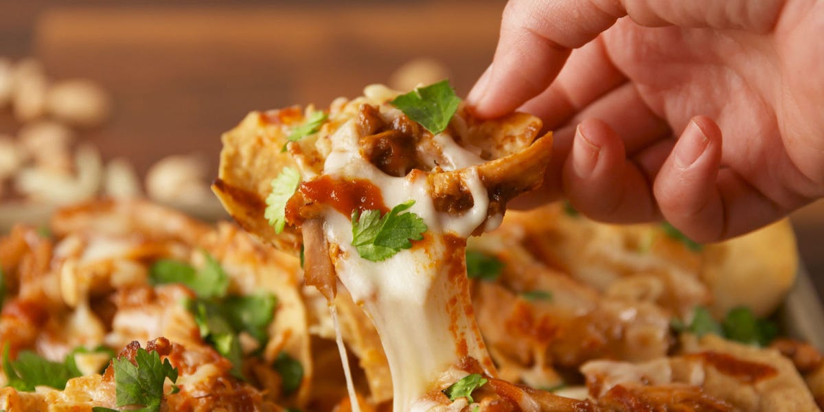 Chicken Pad Thai Nachos