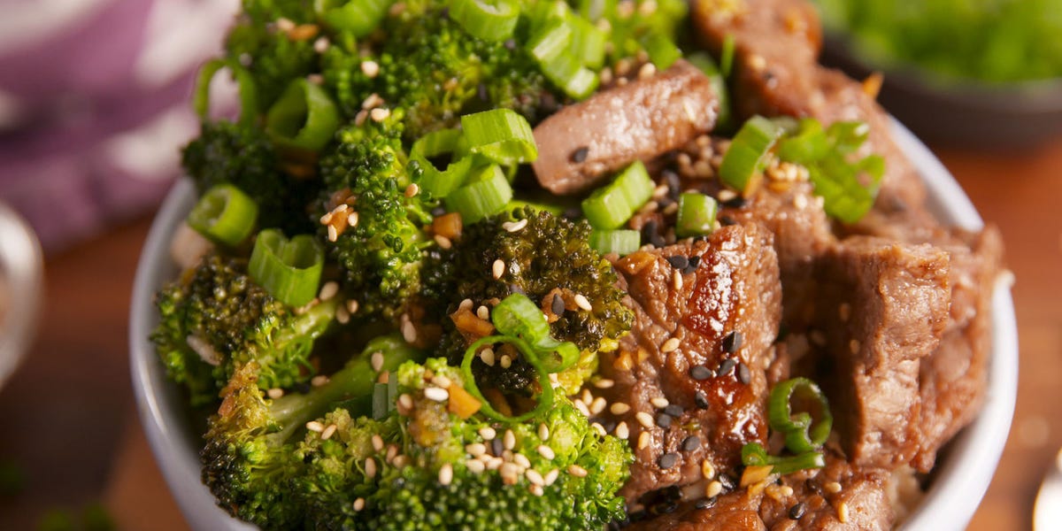 Beef & Broccoli Buddha Bowls