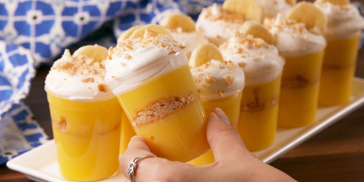 Banana Pudding Shots Video How To Make Banana Pudding Shots Video 7449