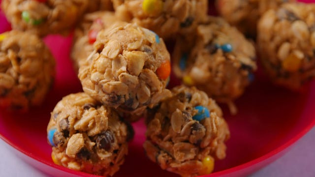 monster trail mix bites