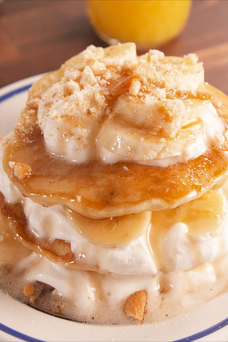 banana pudding pancakes
