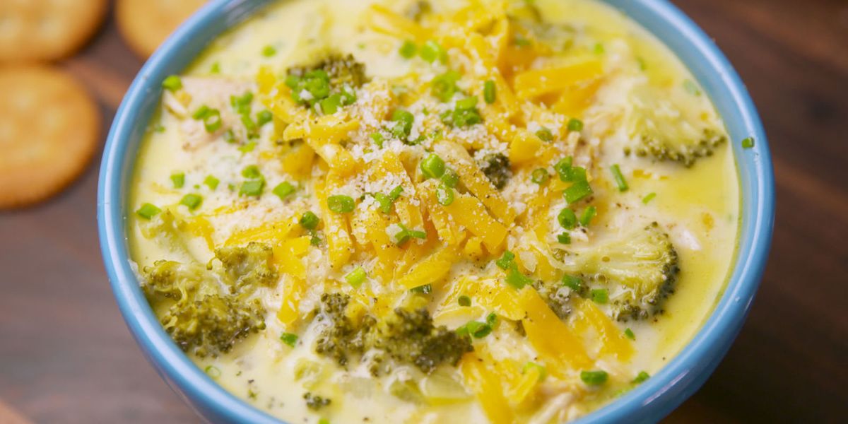 Best Crock-Pot Cheesy Chicken Broccoli Soup Recipe - How ...