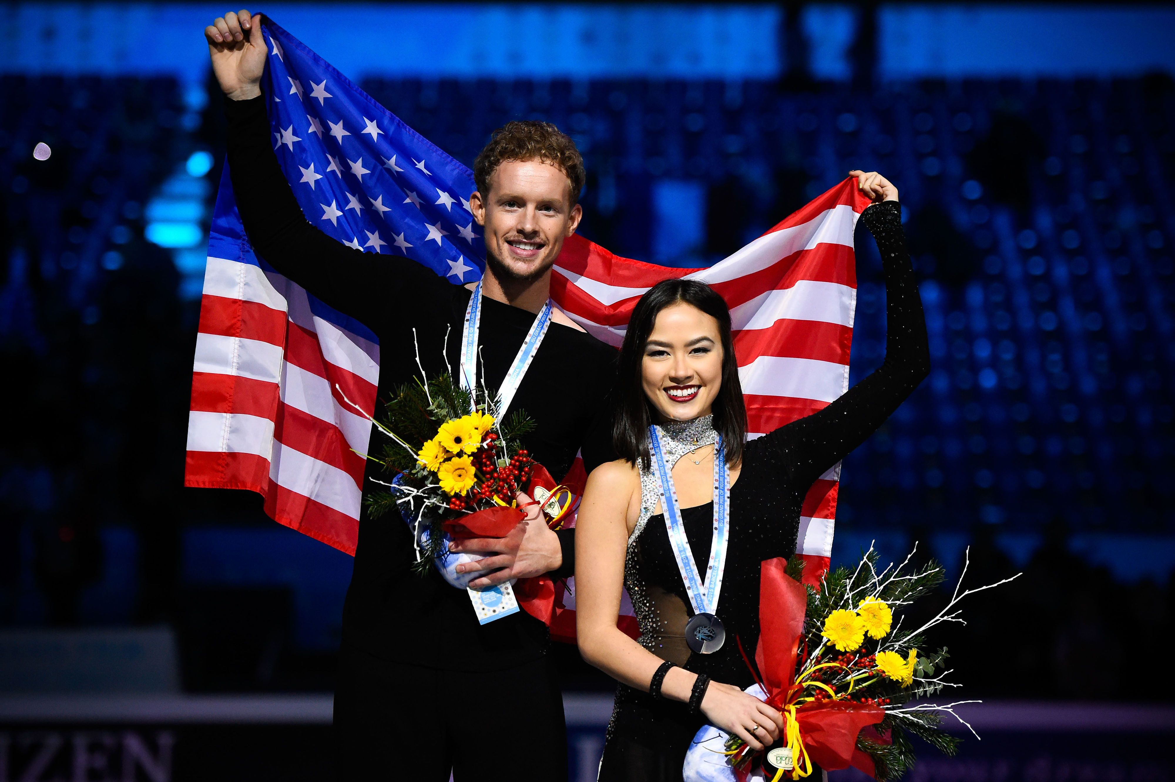 Event, Flag, Performance, Award, Ceremony, Talent show, Competition, Medal, Competition event, Gesture, 