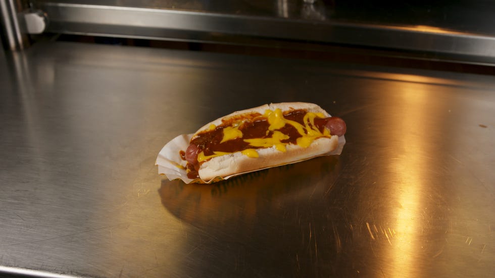 Dish, Food, Cuisine, Fast food, Ingredient, Finger food, Baked goods, Hot dog, Breakfast sandwich, Produce, 