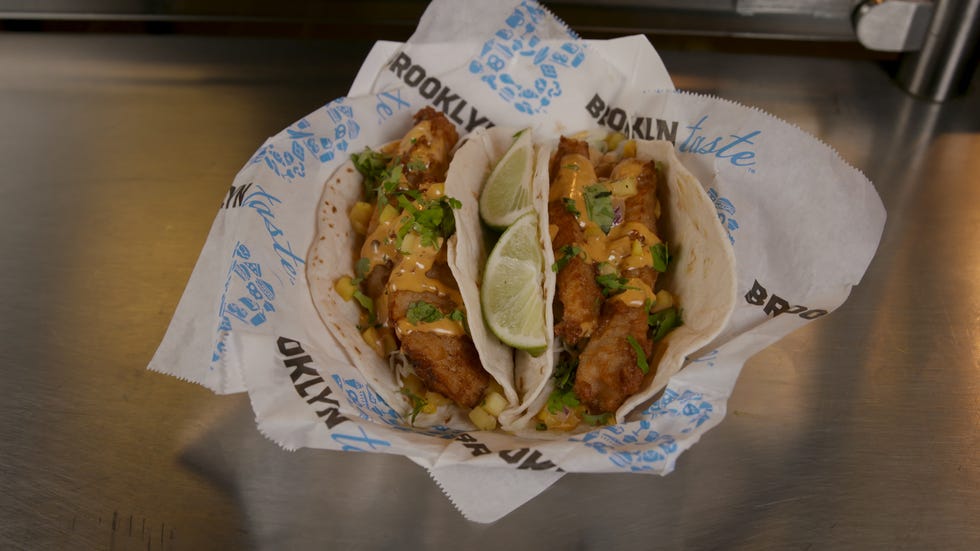 Dish, Cuisine, Food, Ingredient, Fast food, Produce, Finger food, Taco, Mediterranean food, Meat, 