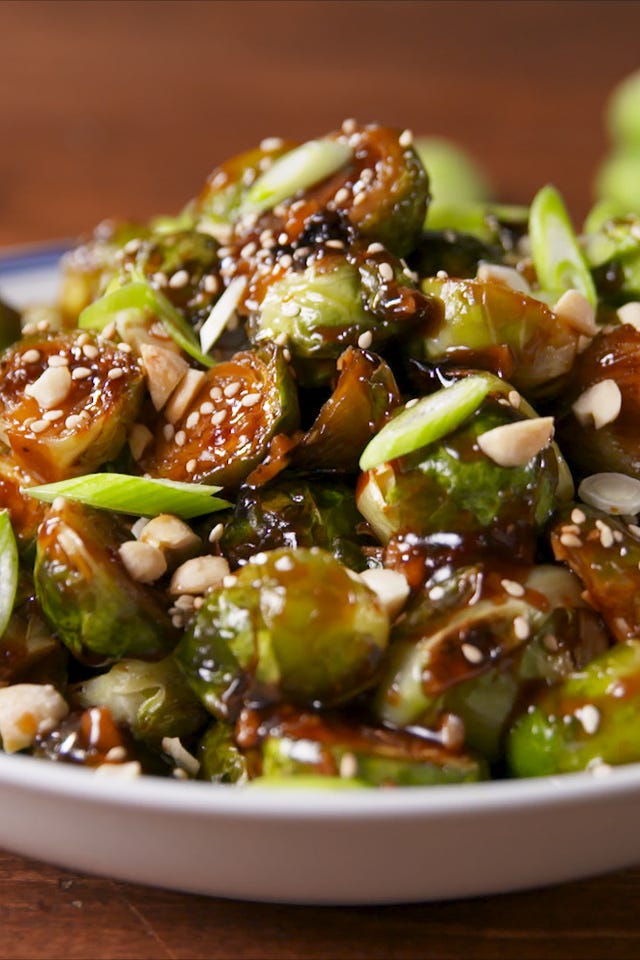 Cooking Kung Pao Brussels Sprouts Video – Kung Pao Brussels Sprouts ...