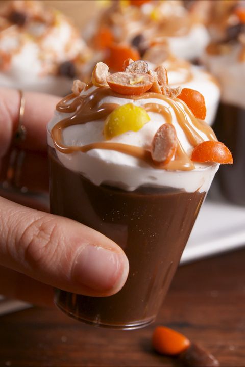 reese's pudding shots