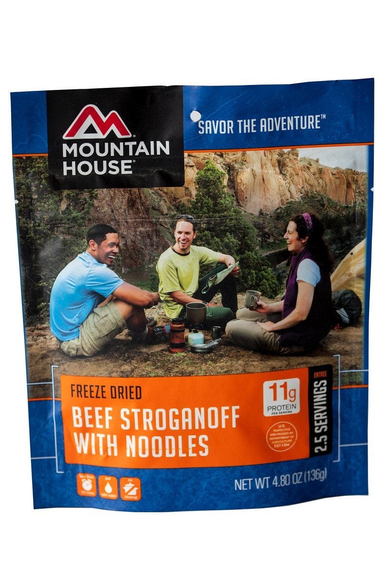 freeze dried meal