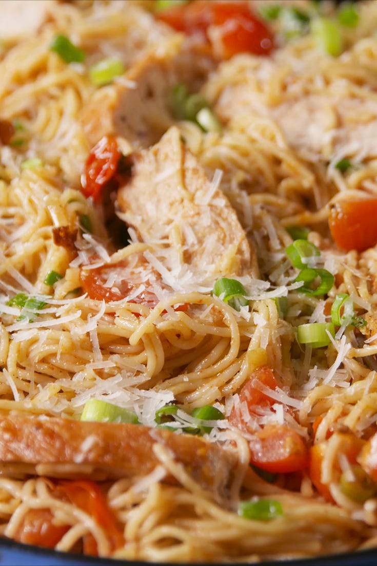 cajun butter pasta vertical
