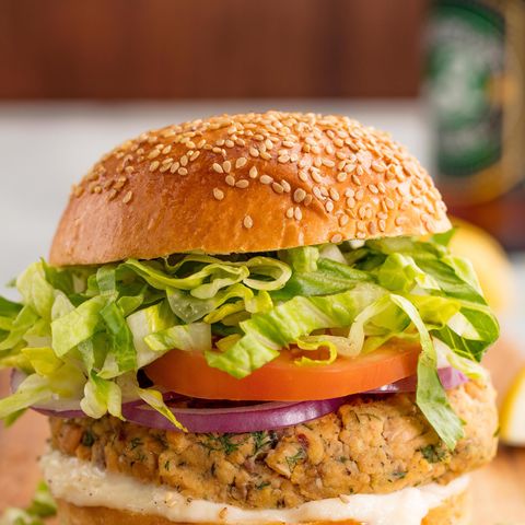 Best Salmon Burger Recipe - How to Cook Salmon Burgers