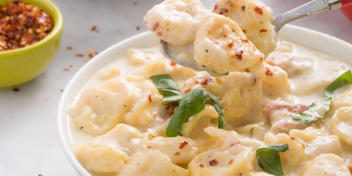 Cheesy Chicken Alfredo Soup