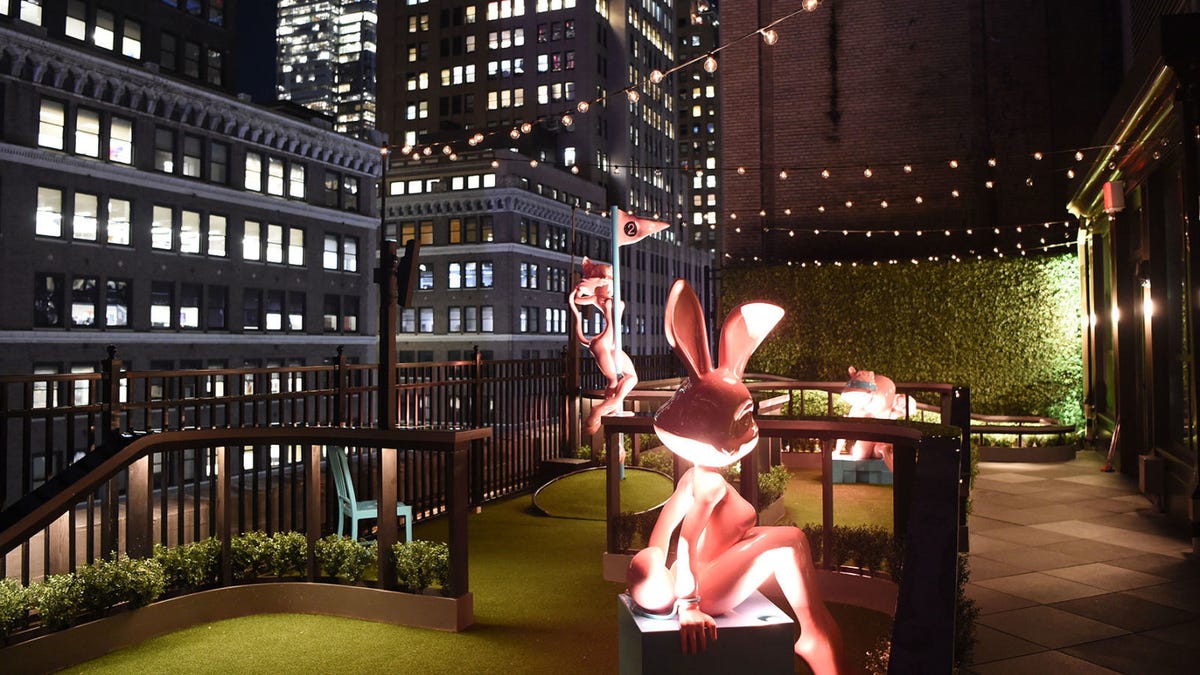 preview for The Moxy Hotel's Magic Hour Rooftop Bar Is One Big Party