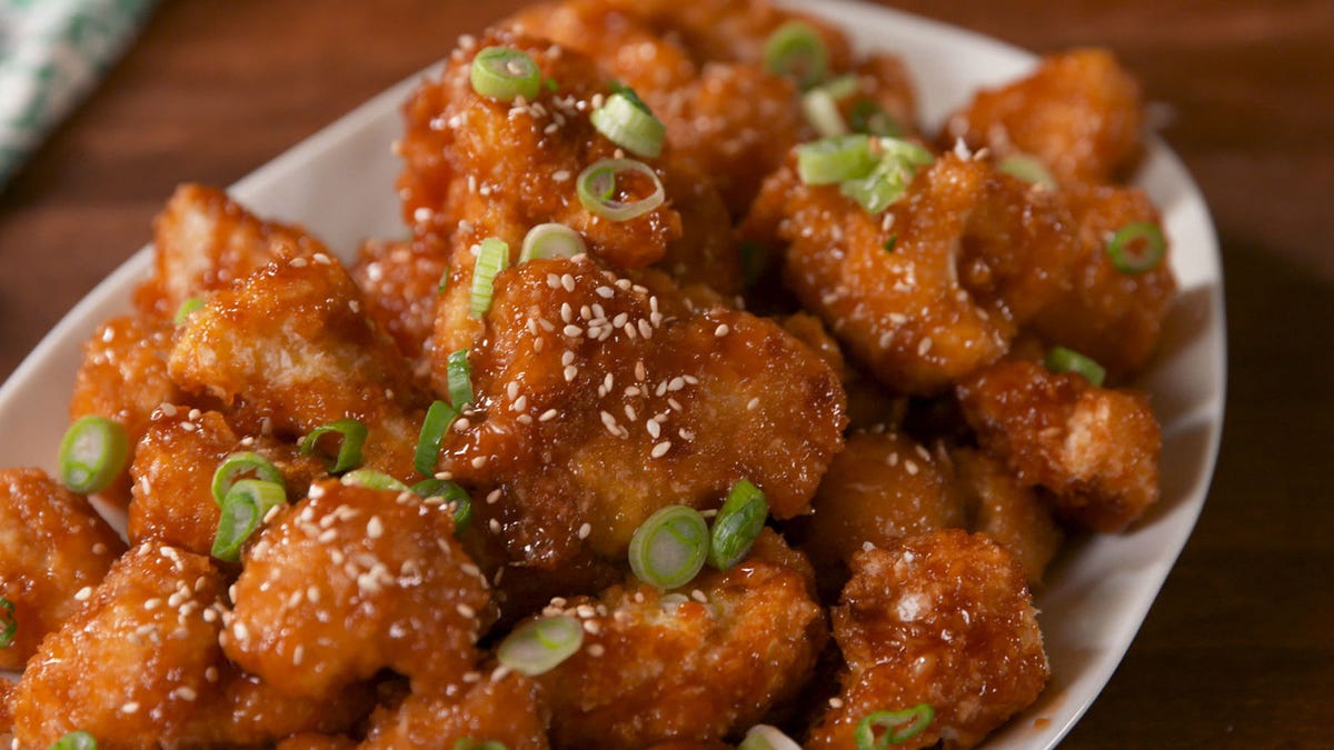 preview for You Won't Miss The Chicken In This Sweet And Sour Cauliflower