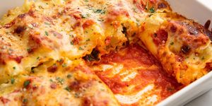 ricotta and spinach lasagna roll ups