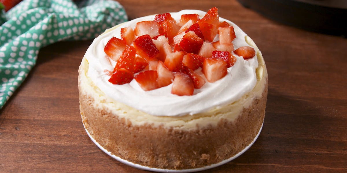 Best Instant Pot Cheesecake Recipe - How to Make Instant Pot Cheesecake