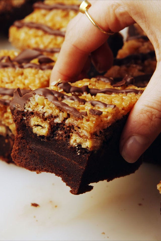 Samoa Brownies Vertical