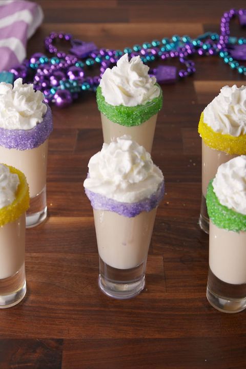 Best King Cake Shots Recipe How To Make King Cake Shots