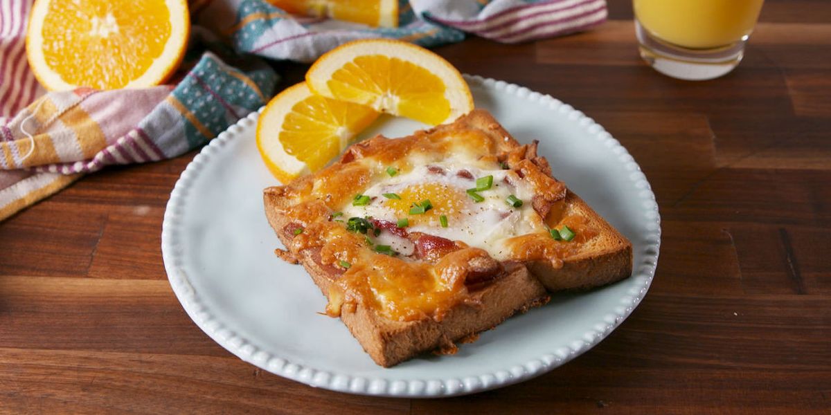 Best Cheesy Egg Toast Recipe - How to Make Cheesy Egg Toast