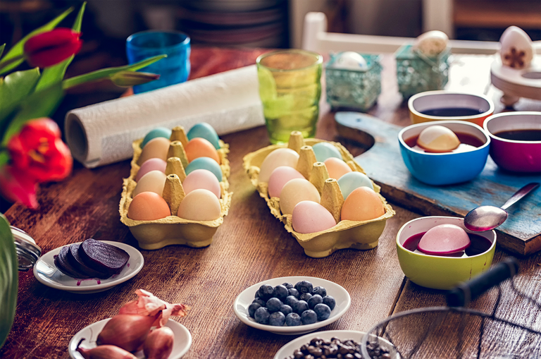 Food, Brunch, Dish, Meal, Cuisine, Comfort food, Breakfast, Sweetness, Ingredient, Lunch, Easter Egg non Toxic dye