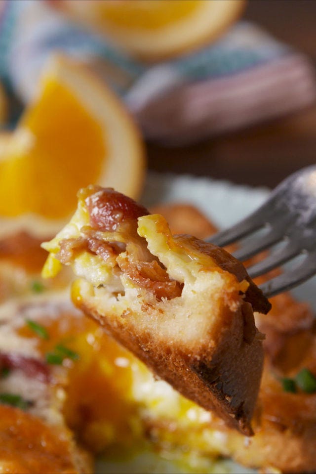 Cheesy Egg Toast Vertical