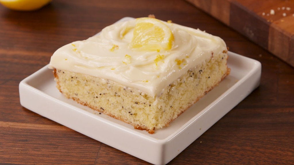 Video player poster image preview for Lemon Poppy Seed Cake Is So Much Better Than Birthday Cake