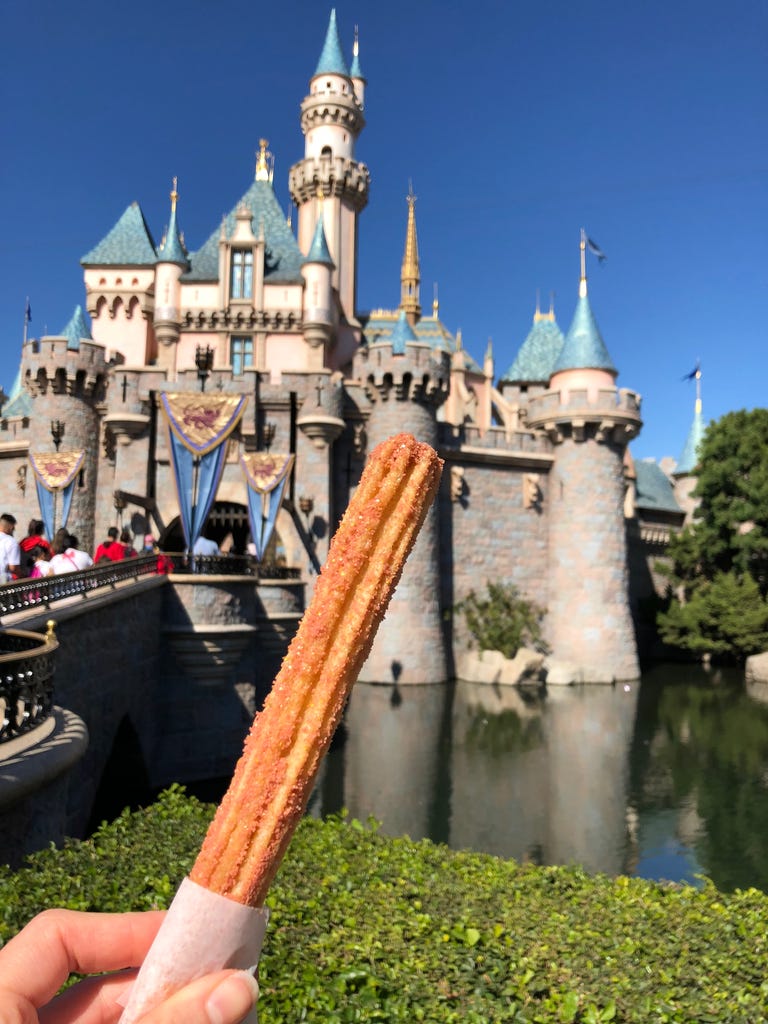 rose gold churro