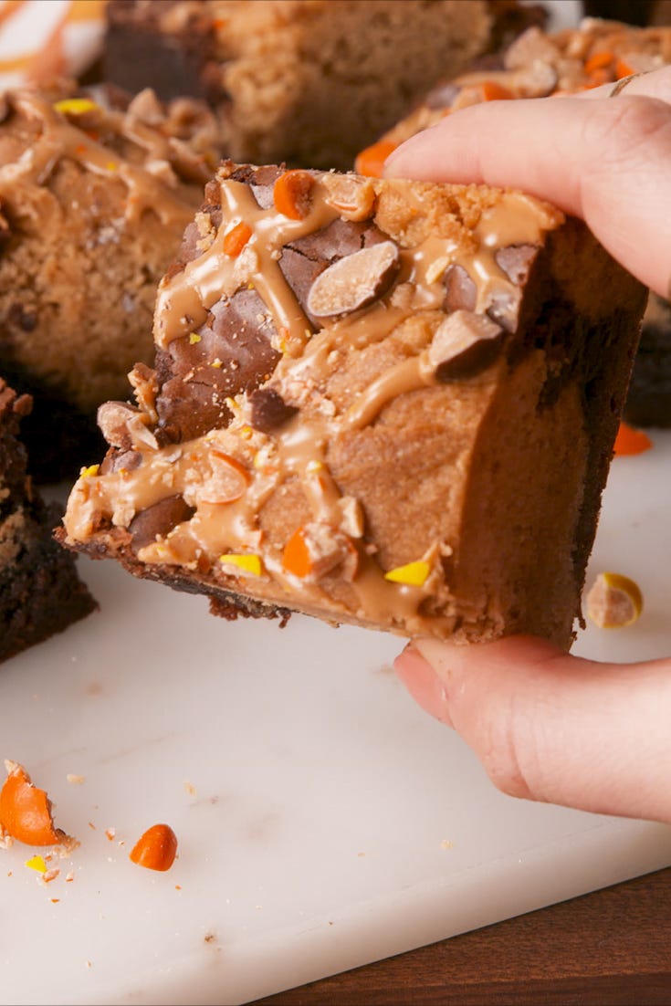 pb cookie brownies vertical