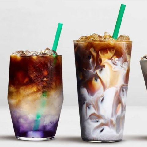 High quality Starbucks Songkran Changing color dome