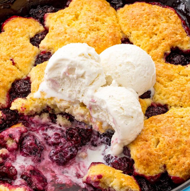 Best Blueberry Cobbler Recipe - How to Make Blueberry Cobbler