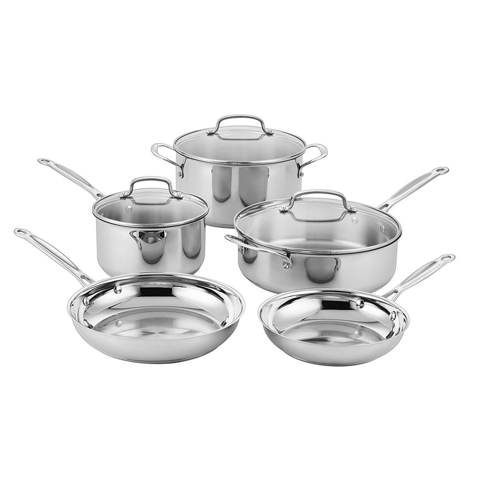 Cuisinart MultiClad Pro 8 Open Skillet, 8-Inch, Stainless Steel