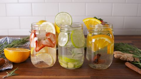 Mason jar, Drink, Food, Lemonade, Citrus, Ingredient, Fruit, Lemon, Lime, Vegetable, 