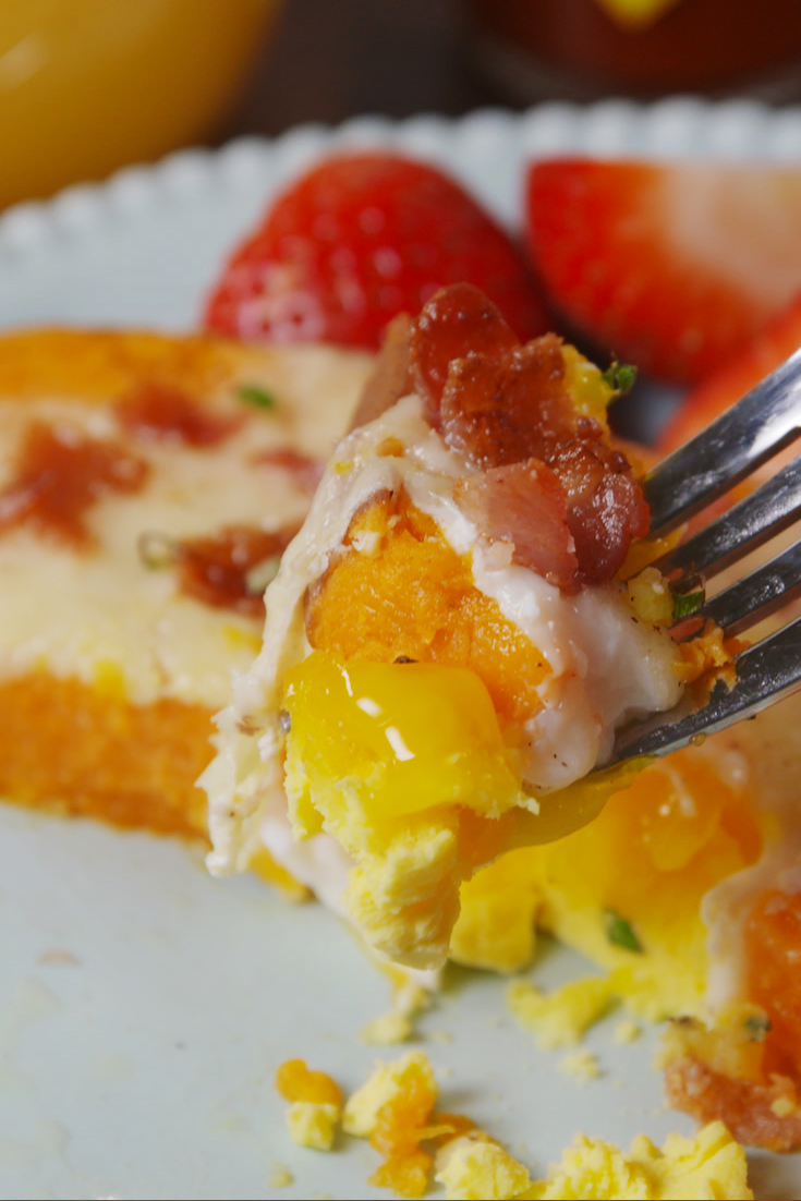 Sweet Potato Egg In A Hole Vertical
