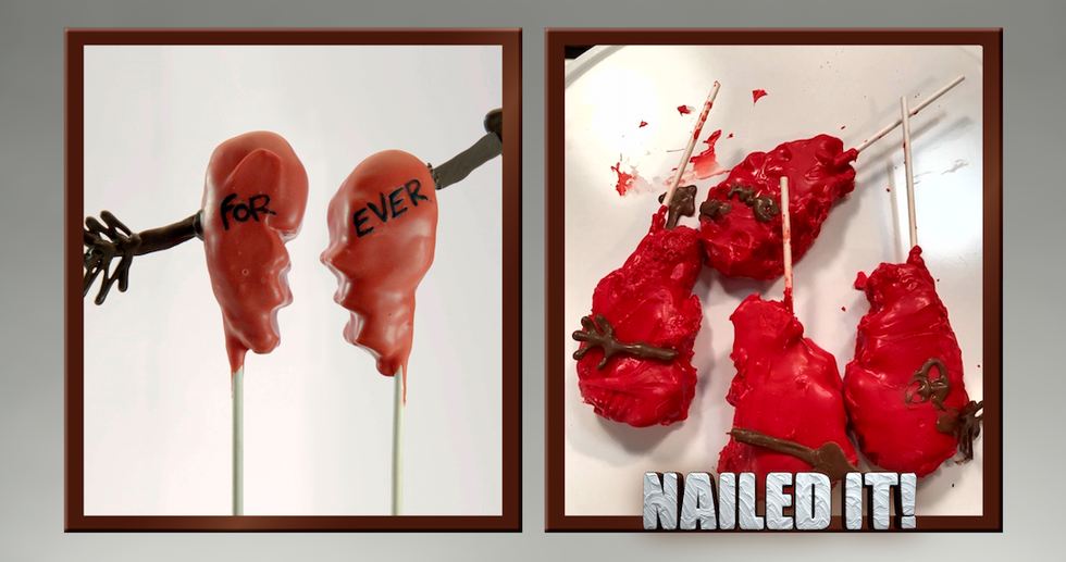 Red, Font, Frozen dessert, Flesh, Food, Modern art, Cuisine, 
