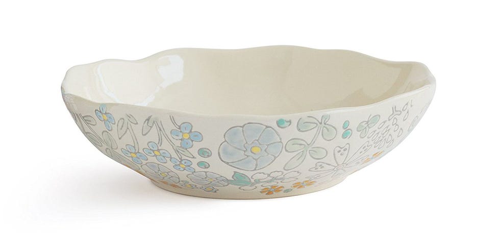 Bowl, Dishware, Tableware, Porcelain, Mixing bowl, Ceramic, earthenware, Turquoise, Serveware, Beige, 