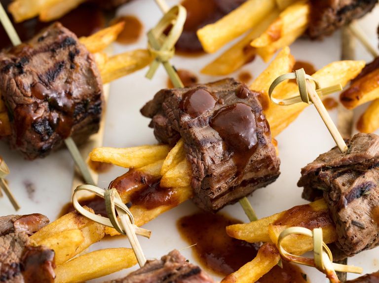 Steak Frites Bites | 19 New Year's Eve Party Recipes for a Fabulous Beginning