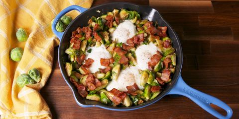 brussels sprout hash horizontal