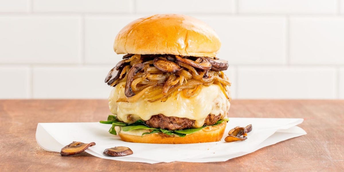 French Onion Soup Burger