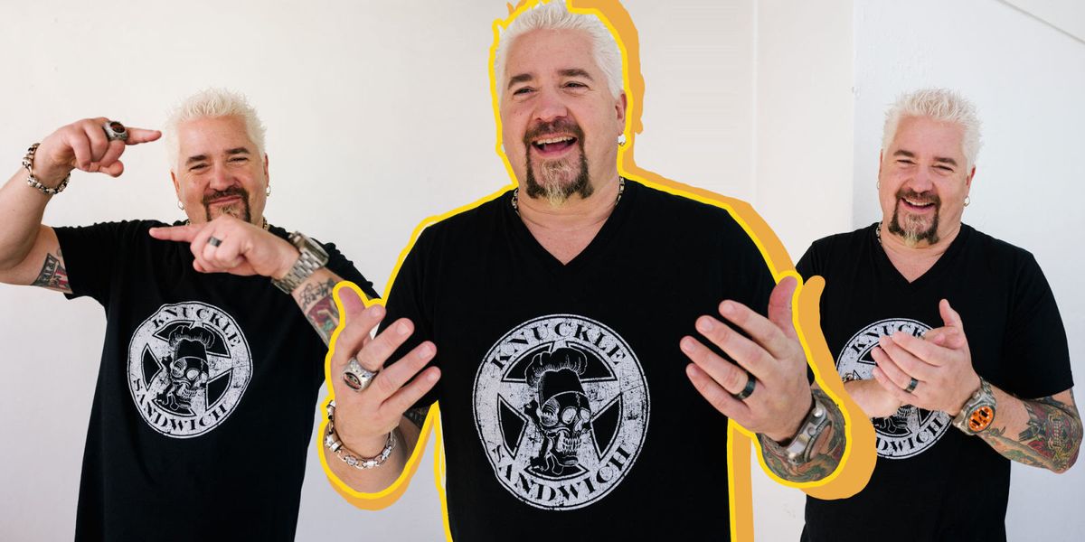 Fans of Guy Fieri: Introducing: Guy Fieri's carving set, by Ergo Chef