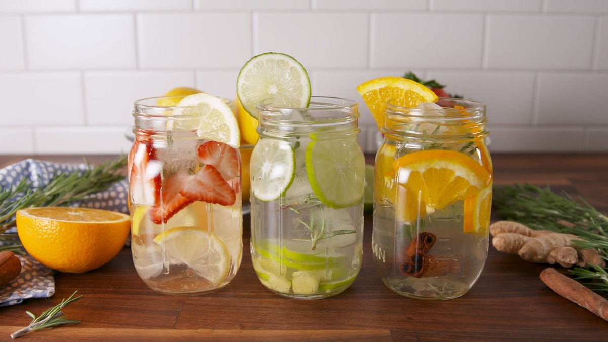 preview for Energy-Boosting Infused Waters | Delish + Culligan Water