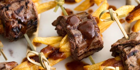 50 New Year S Eve Etizers 2017 Easy Recipes For Steak Frite Bites