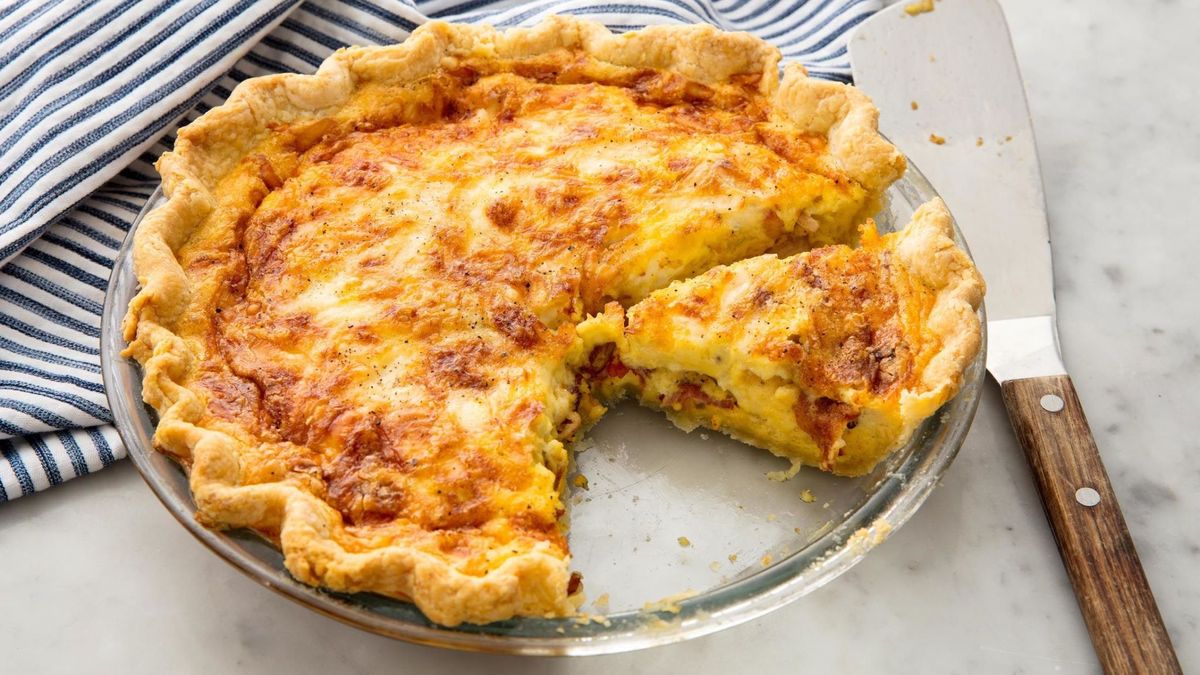 preview for This Cheesy Quiche Lorraine Will Be The Star Of Any Brunch