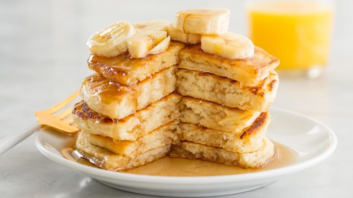 Video player poster image preview for No One Will Know These Are Vegan Pancakes