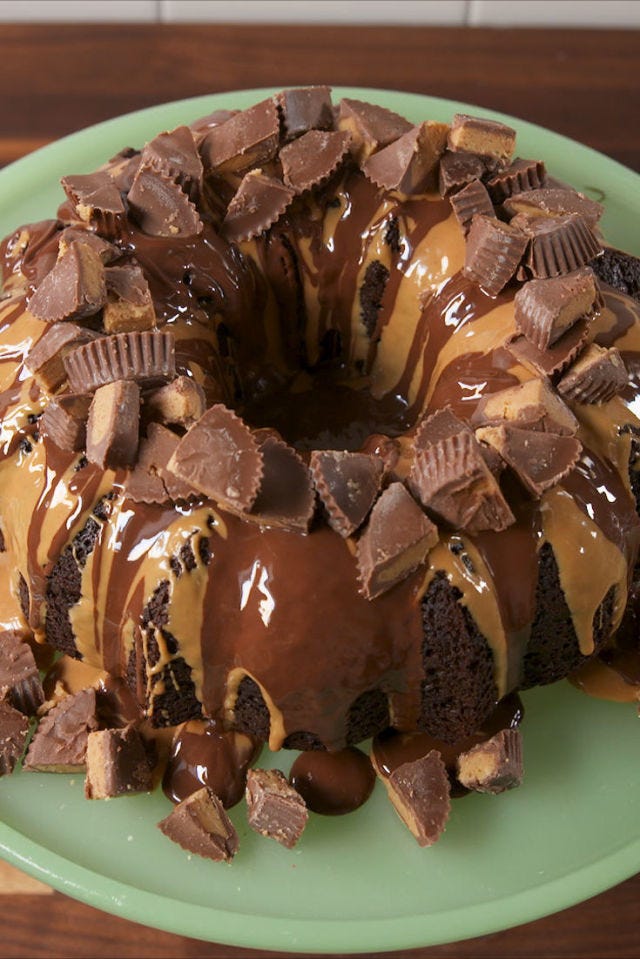 Reeses Bundt Cake