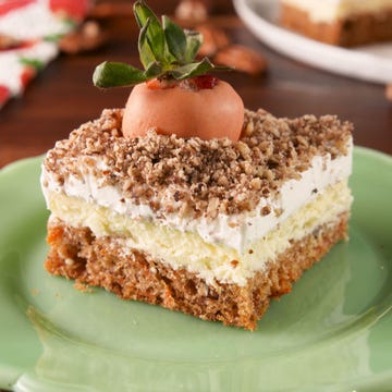 Dish, Food, Cuisine, Dessert, Ingredient, Baked goods, Cake, Carrot cake, Produce, Torte, 