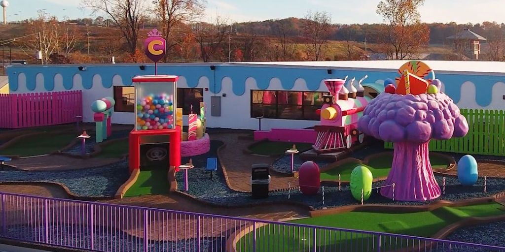 This Mini Golf Course Is Like A RealLife Candy Land