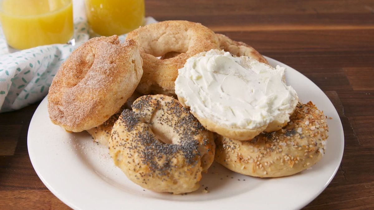 preview for Here's How To Make Bagels With Just Two Ingredients