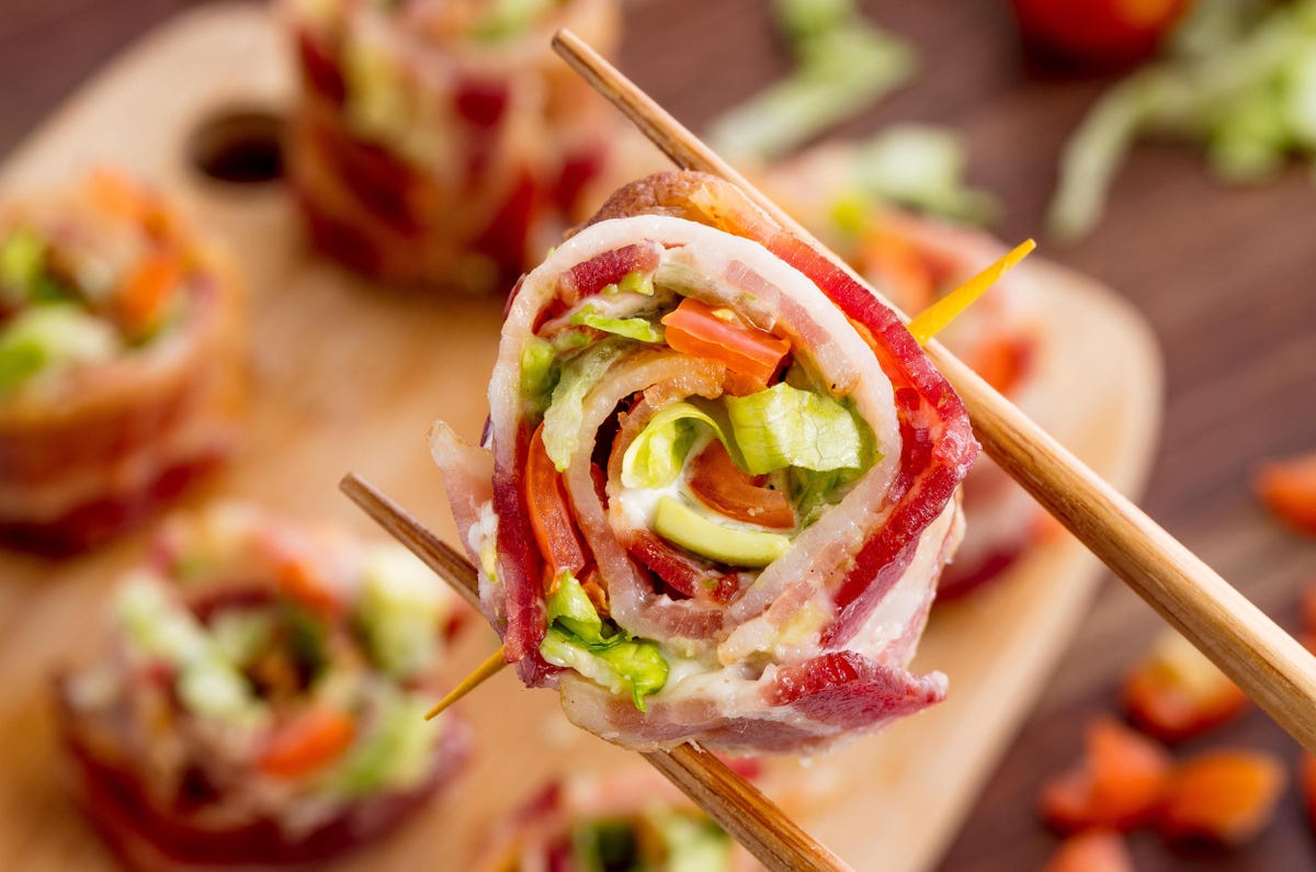 BLT Sushi Is The Greatest Low-Carb Creation