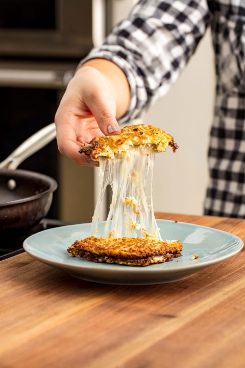 Cauliflower Grilled Cheese Vertical
