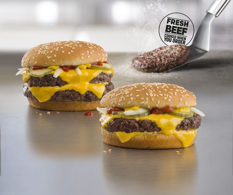 Dish, Food, Hamburger, Cheeseburger, Cuisine, Breakfast sandwich, Ingredient, Veggie burger, Buffalo burger, Finger food, 
